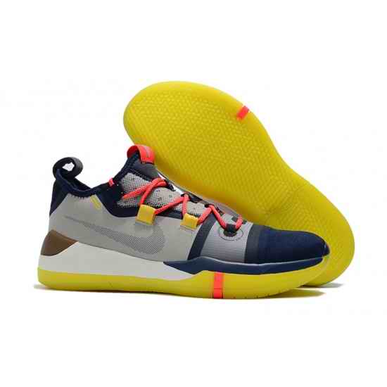 Nike Kobe Bryant AD EP Men Shoes Gray Blue Yellow